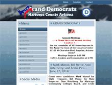Tablet Screenshot of granddems.org